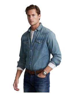 Men's Classic-Fit Western Shirt