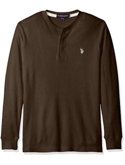 Men's Long Sleeve Henley