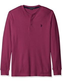 Men's Long Sleeve Henley