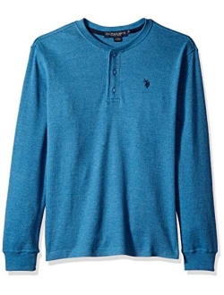 Men's Long Sleeve Henley