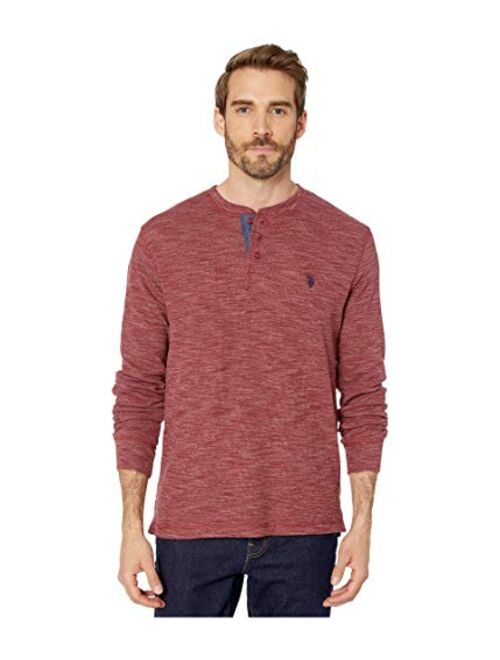 U.S. Polo Assn. Men's Long Sleeve Henley