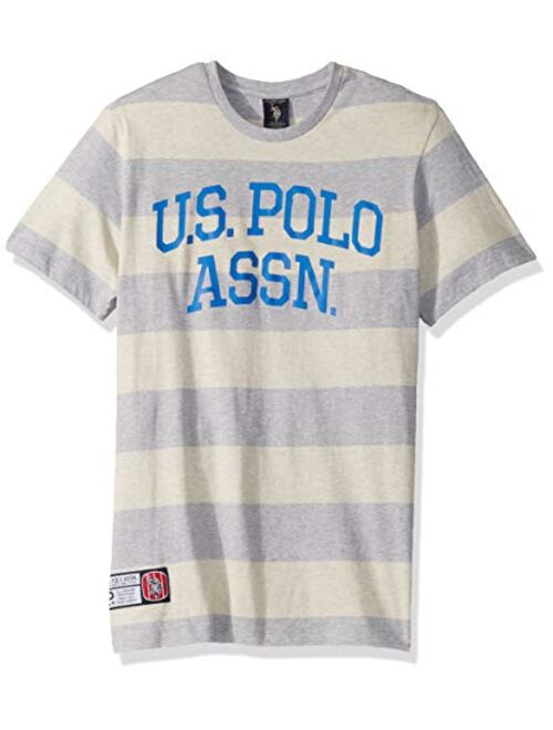 U.S. Polo Assn. Men's Short Sleeve Crew Neck Striped T-Shirt