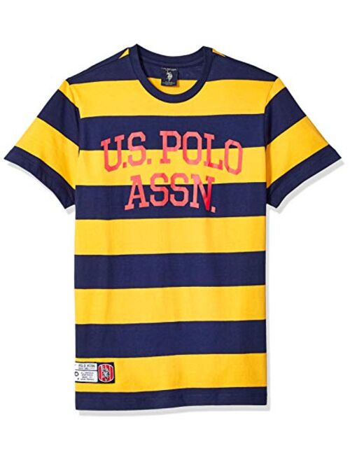 U.S. Polo Assn. Men's Short Sleeve Crew Neck Striped T-Shirt