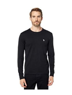 mens Long Sleeve Crew Neck Tee