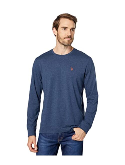 U.S. Polo Assn. mens Long Sleeve Crew Neck Tee