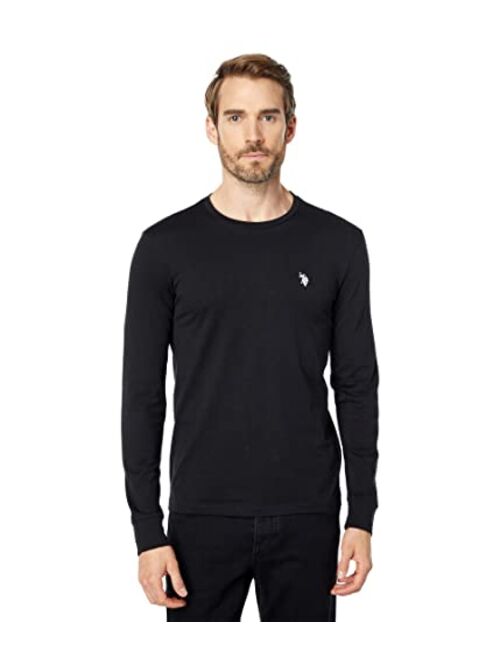 U.S. Polo Assn. mens Long Sleeve Crew Neck Tee