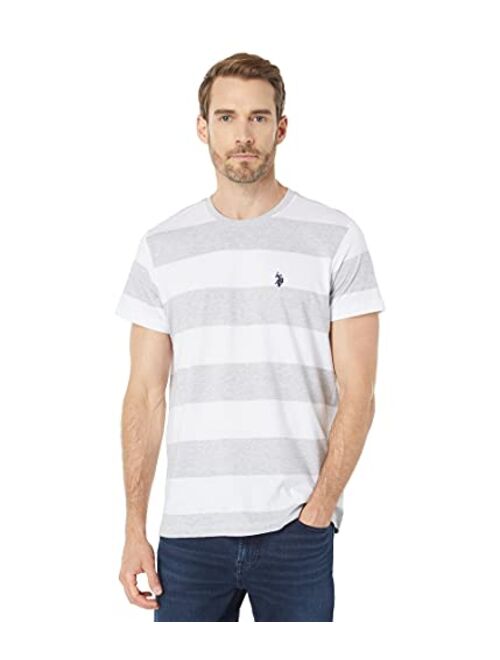 U.S. Polo Assn. Short Sleeve Small Pony Rugby Stripe Tee