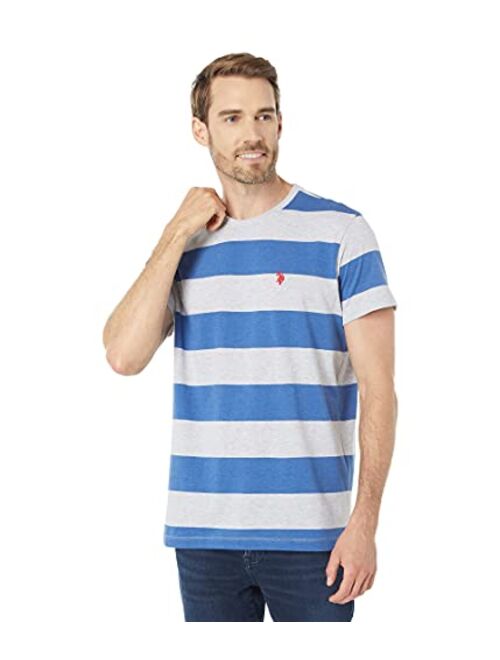 U.S. Polo Assn. Short Sleeve Small Pony Rugby Stripe Tee