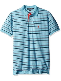 Men's Striped Pique Classic Fit Shirt