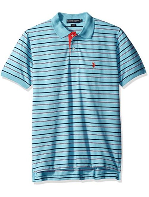 U.S. Polo Assn. Men's Striped Pique Classic Fit Shirt