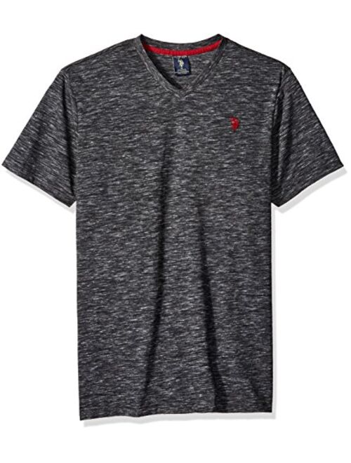 U.S. Polo Assn. Men's Space Dyed V-Neck T-Shirt