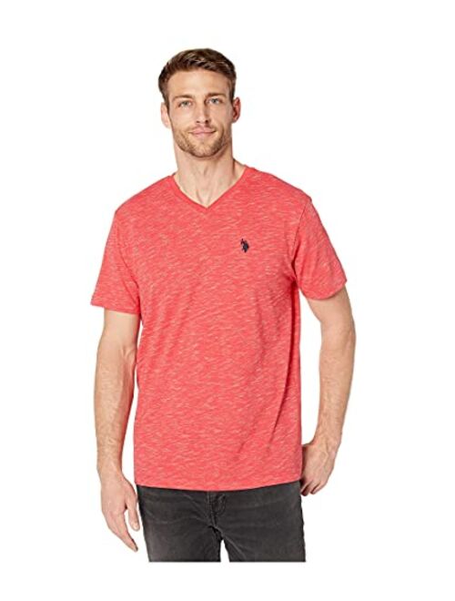 U.S. Polo Assn. Men's Space Dyed V-Neck T-Shirt