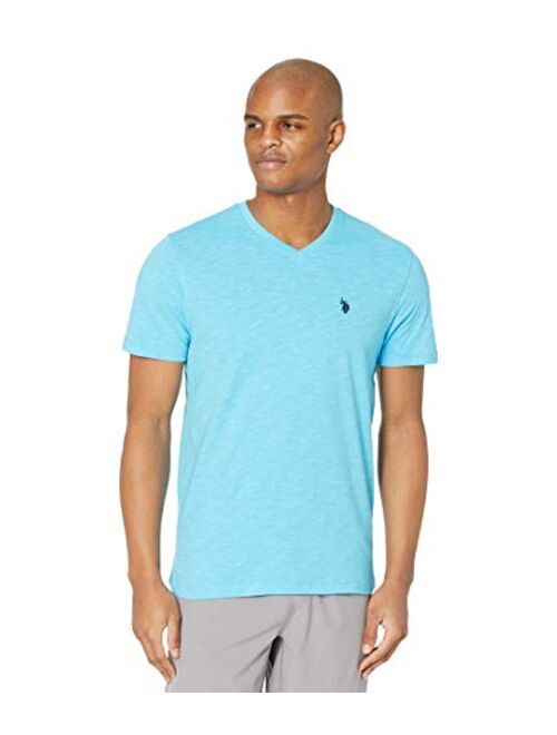 U.S. Polo Assn. Men's Space Dyed V-Neck T-Shirt