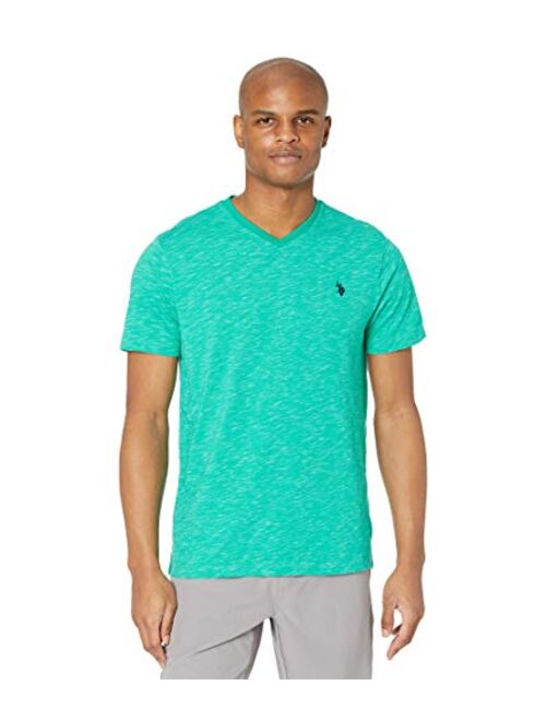 U.S. Polo Assn. Men's Space Dyed V-Neck T-Shirt