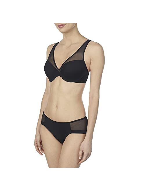 Le Mystere Women's Sheer Illusion Demi Bra