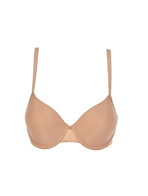 Le Mystere Lace Comfort T-Shirt Bra, Ultra Plush Cups, Built Up Wings