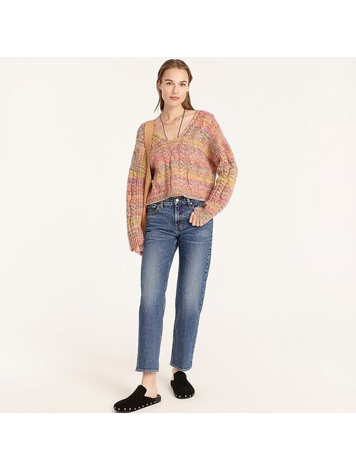 J.Crew Mid-rise '90s classic straight jean in Poole wash