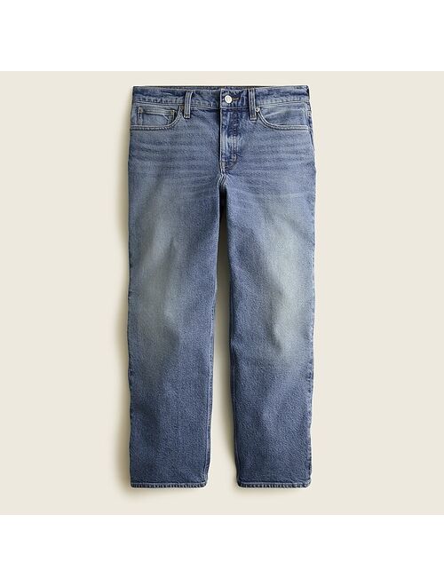 J.Crew Mid-rise '90s classic straight jean in Poole wash