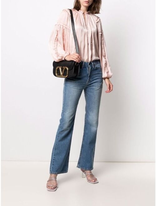 Valentino x Levi’s bootcut high-rise jeans