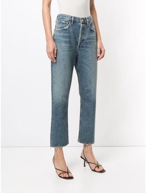 AGOLDE high rise Riley jeans