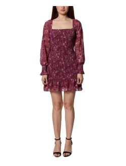 BCBGeneration Smocked Mini Dress