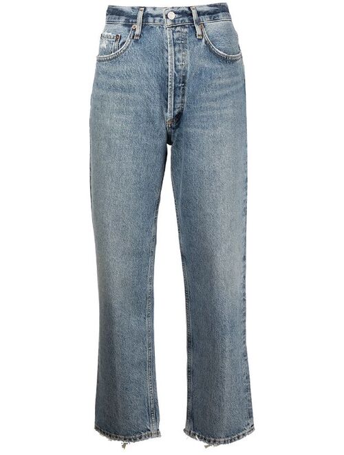 AGOLDE Lana cropped straight-leg jeans