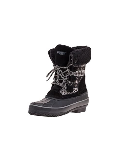 Women's Snow Lace-Up Closure Irene All-Weather Winter Boots Built for Comfort