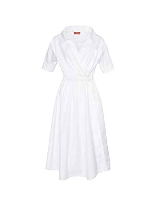 Altuzarra Cotton Pointed Collar Lydia Dress