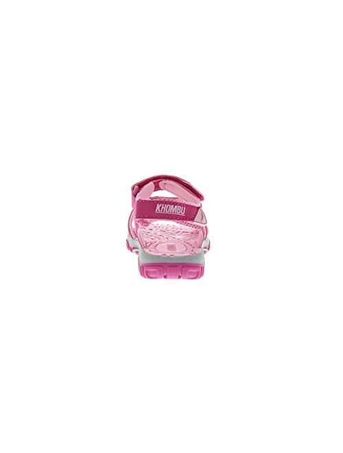 Khombu Girl's Toddler Tarpon Sandal Pink