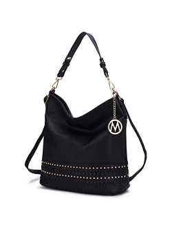 Shoulder Bag for women Vegan Leather Hobo Messenger purse