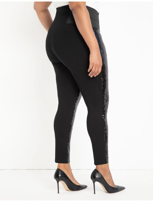 ELOQUII Elements new ELOQUII MIRACLE SEQUIN legging pants 28w black