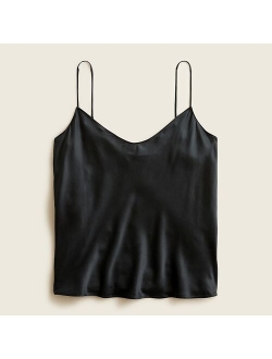 Washable silk charmeuse camisole top