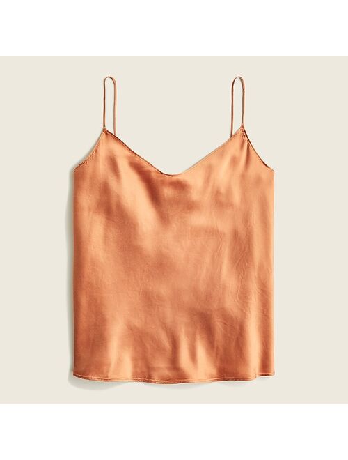 J.Crew Washable silk charmeuse camisole top