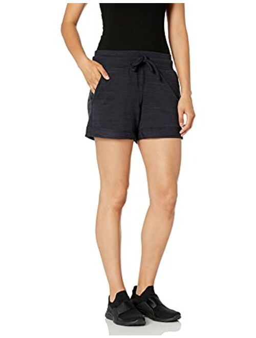 90 Degree By Reflex Soft Comfy Activewear Lounge Shorts with Pockets and Drawstring for Women