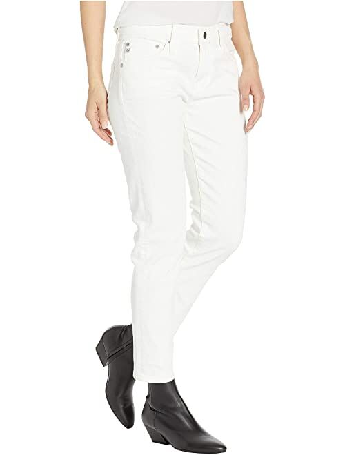 AG Jeans AG Adriano Goldschmied Ex Boyfriend Slim in 1 Year Tonal White