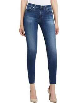 AG Adriano Goldschmied Women's Prima Mid-Rise Cigarette Leg Skinny Fit Jean