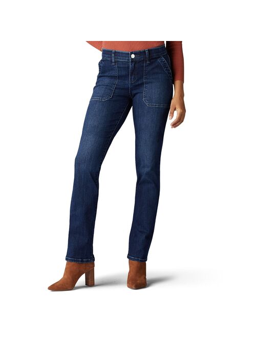 Women's Lee® Flex Motion Straight-Leg Jeans