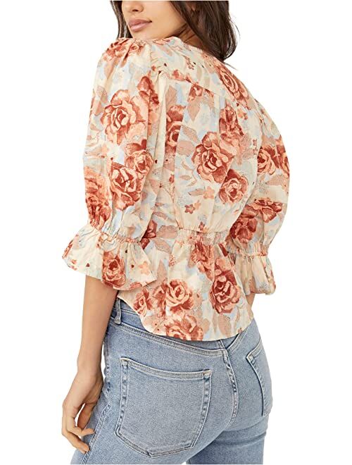 Free People I Found You Printed Top