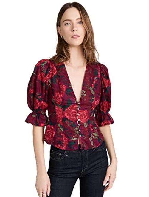 Free People I Found You Printed Top