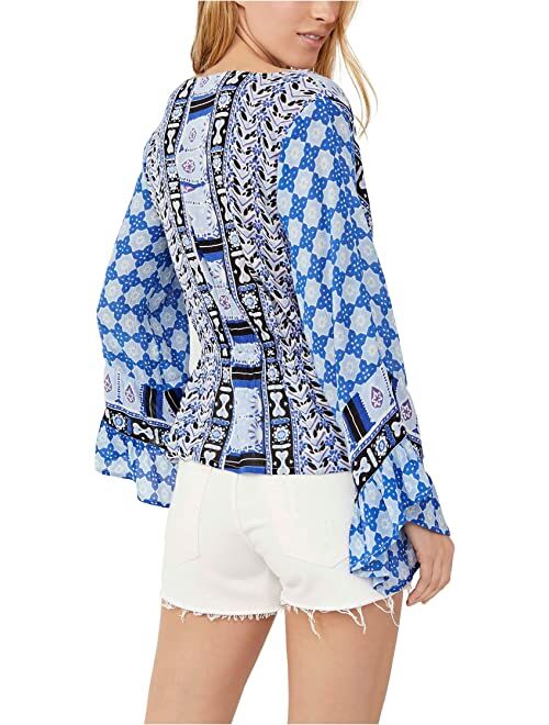 Free People Rosalie Wrap Top