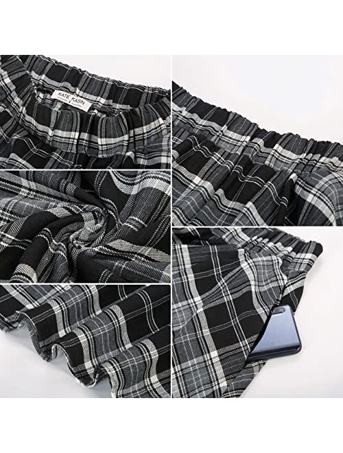 Grace Karin Kate Kasin Women's A-Line Vintage Skirt Grid Pattern Plaid KK633/ KK495