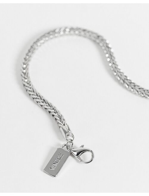 Reclaimed Vintage inspired ultimate heavy chain necklace in silver