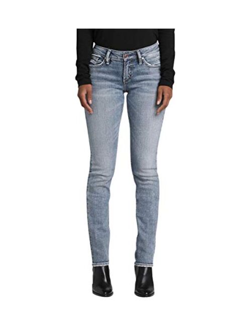 Silver Jeans Co. Women's Suki High Rise Slim Leg Jean