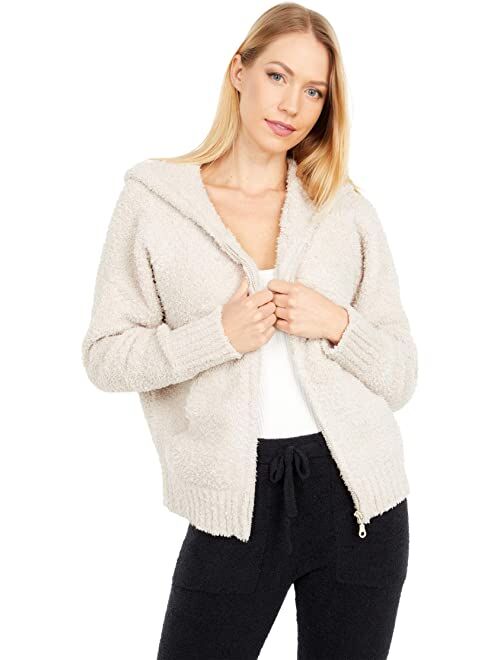 Barefoot Dreams CozyChic Women’s Relaxed Zip-Up Hoodie w/Pockets, Fall Jacket