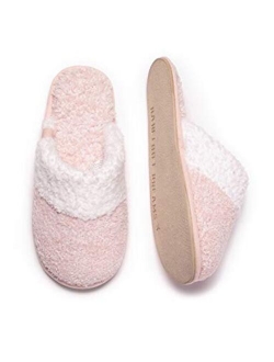 CozyChic Malibu Cozy Slippers for Women, Comfy House Slippers