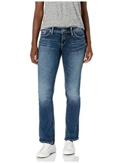 Women's Elyse Curvy Mid Rise Slim Fit Bootcut Jean