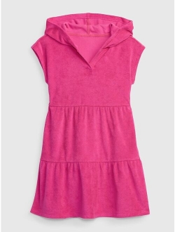 Kids Tiered Towel Terry Dress