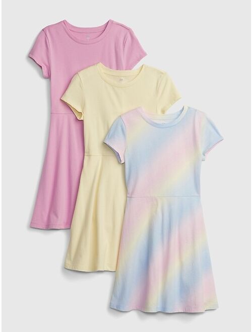 GAP Kids Skater Dress (3-Pack)