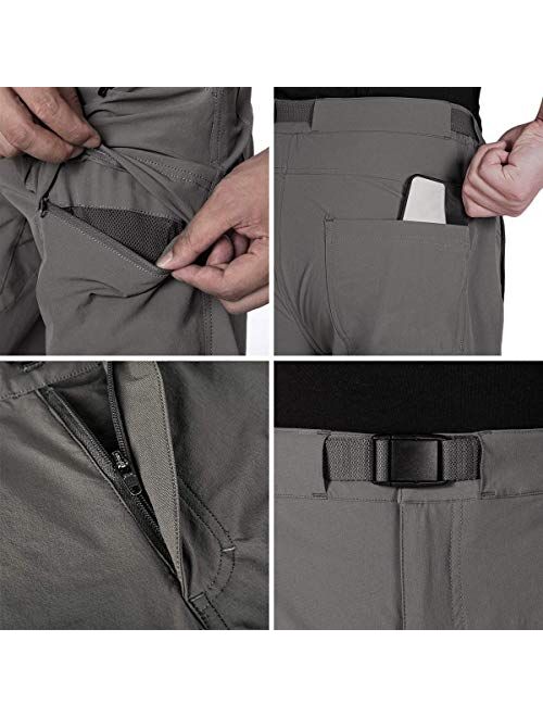  FREE SOLDIER Men's Outdoor Cargo Hiking Pants with