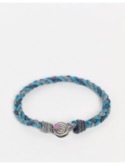 Classics 77 braided woven bracelet in blue